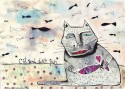 cat and death fish