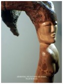 Gravitas, escultura en rama/branch wood sculpture