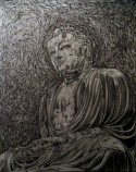 Flowing buddha