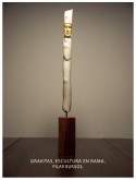 Gravitas, escultura en rama/branch wood sculpture