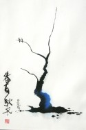 Two Birds On A High Branch