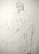 charcoal on paper