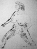 charcoal on paper VIII