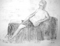 charcoal on paper IX