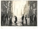Kafkaesque cityscape