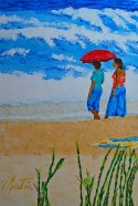 Ladies On The Beach