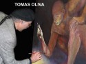 Artist at work