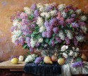 Lilac in glass