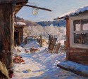 Winter midday