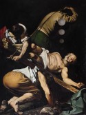 Contemporanei.La crocifissione di Pietro.Caravaggi