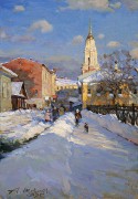 Rybinsk. A pioneer lane