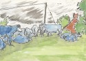 Cattle at Stratford Bridge 