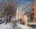 Winter in the Kazan street