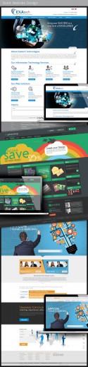 Static website design 