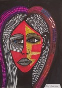 Artista Israeli cuadros modernos acrilico 