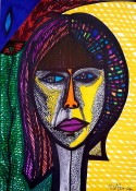 Arte moderno israeli dibujos portratos