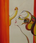 Óleo sobre lienzo.