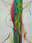 Óleo sobre lienzo.