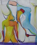 Óleo sobre lienzo.