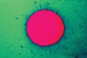 Pink on green