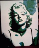 Marilyn in green