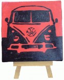 Kombi in red