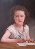 Niña con Lapiz (De W.Bouguereau)