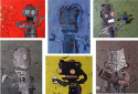 Robots Oil on canvas