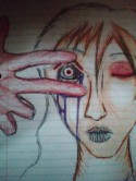 my drawing..black eye
