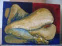 Nue - 80 x 100 cm - huile sur toile