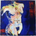 Nue - 80 x 100 cm - huile sur toile
