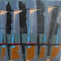 Vibration - 80 x 80 cm - acrylique sur toile