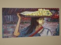 girl with lemons