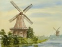 Windmills, landscape no. 651