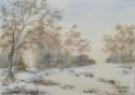 winter scene, landscape no. 612