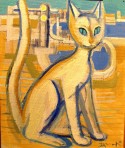White cat