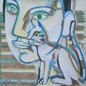 Girl with cat