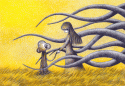 Fantasy world - Separation with alien