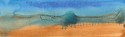 Red Desert and Emerald Sky by Cinzia D'Alberti